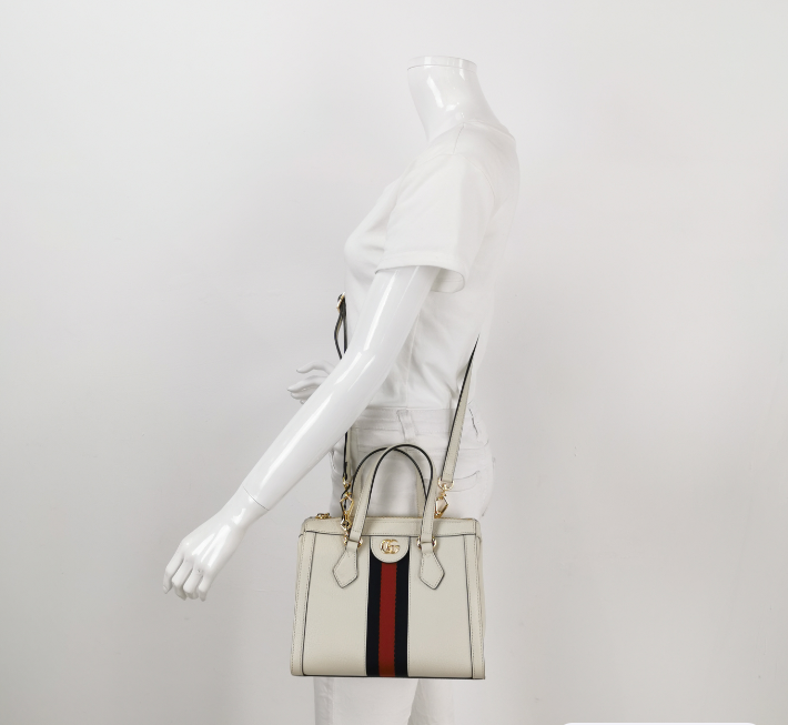 Gucci Ophidia 24cm Bag white 250214781062605