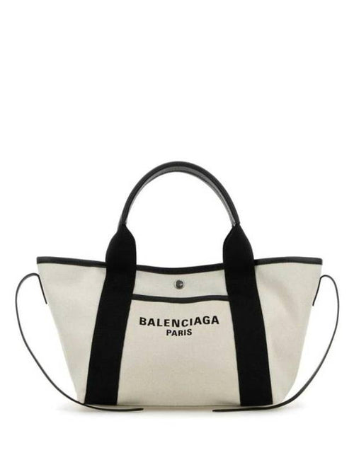 Balenciaga Biarritz Small Tote Bag Cream