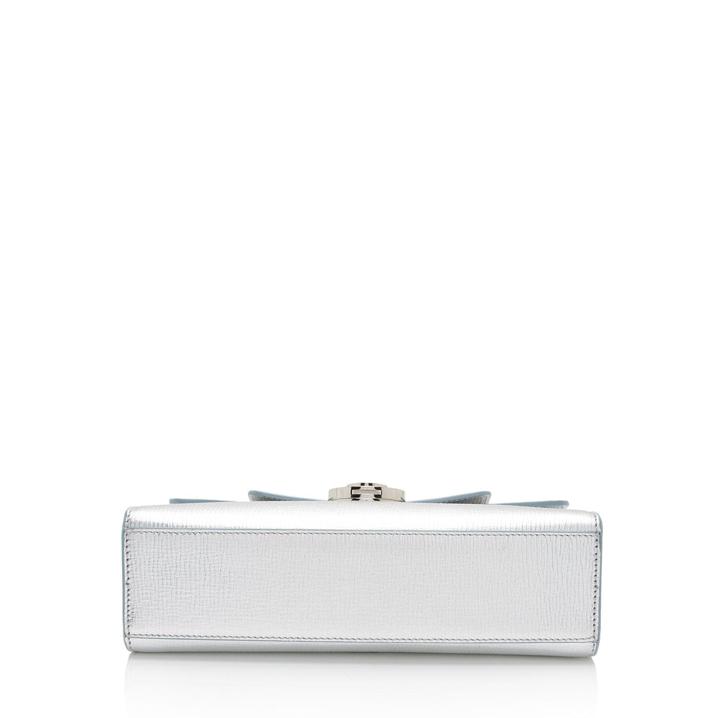 Dior Metallic Calfskin Diorever Top Handle