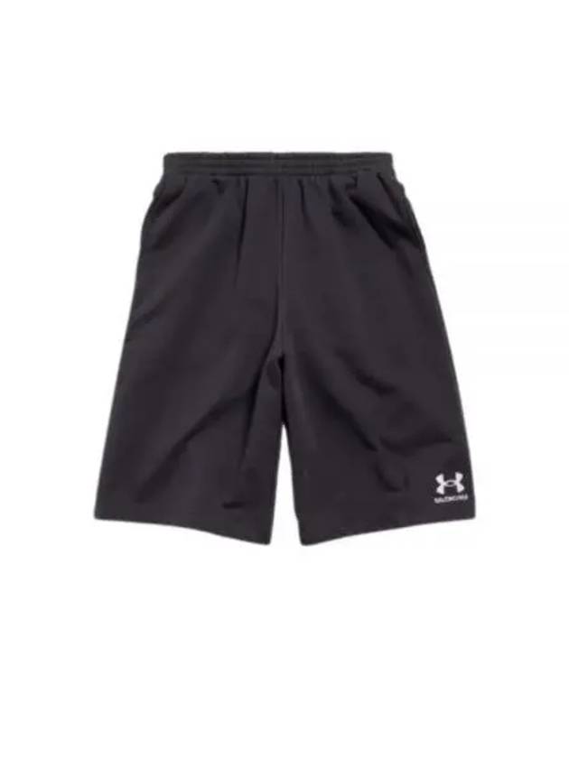 Balenciaga Logo Large Shorts Black