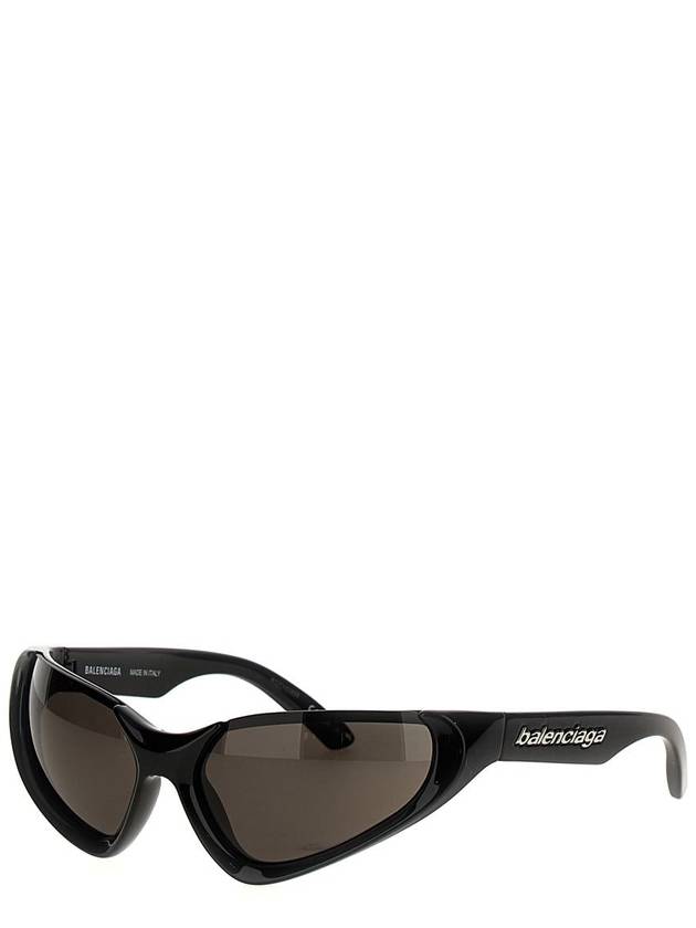 Balenciaga Xpander Rectangle Sunglasses Black