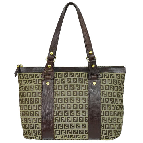 Fendi Zucca  Canvas Tote Bag ()