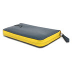 Fendi Navy yellow Leather Long Wallet (Bi-Fold) ()