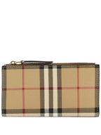 Burberry Check Bifold Wallet Beige