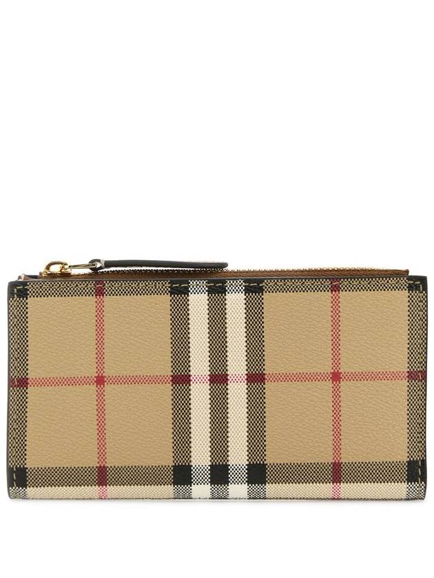 Burberry Check Bifold Wallet Beige