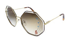 Chloe CE132SRI Havana Rectangle Sunglasses