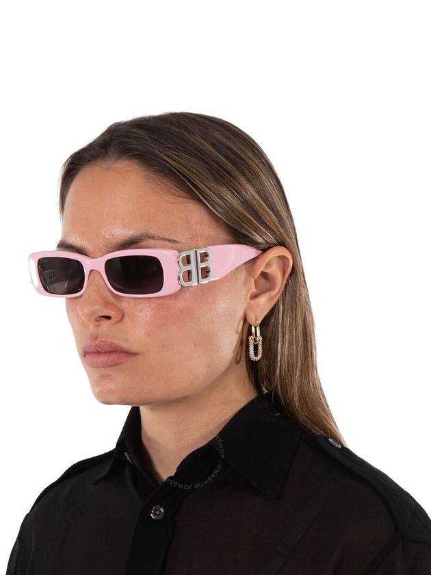 Balenciaga Eyewear Crystal-embellished square frame sunglasses