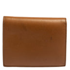 Fendi Brown Leather By The Way Bifold Wallet..