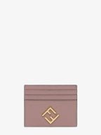 Fendi FF Diamond Card Wallet Pink