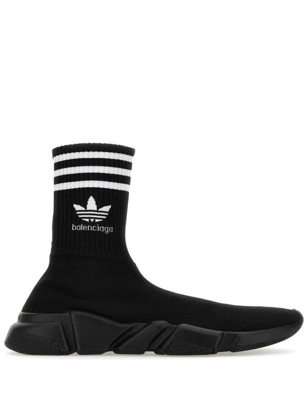 Balenciaga Speed Stretch Knit High Top Sneakers Black