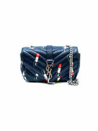 YVES SAINT LAURENT Black Leather Handbag