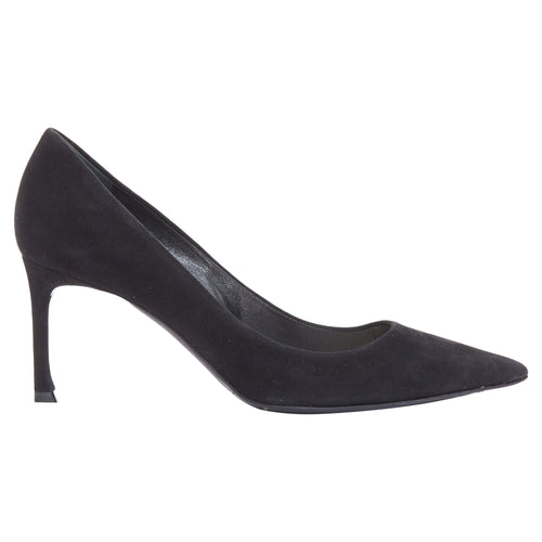 Christian Dior Essence Suede Leather Curved Heel Pumps