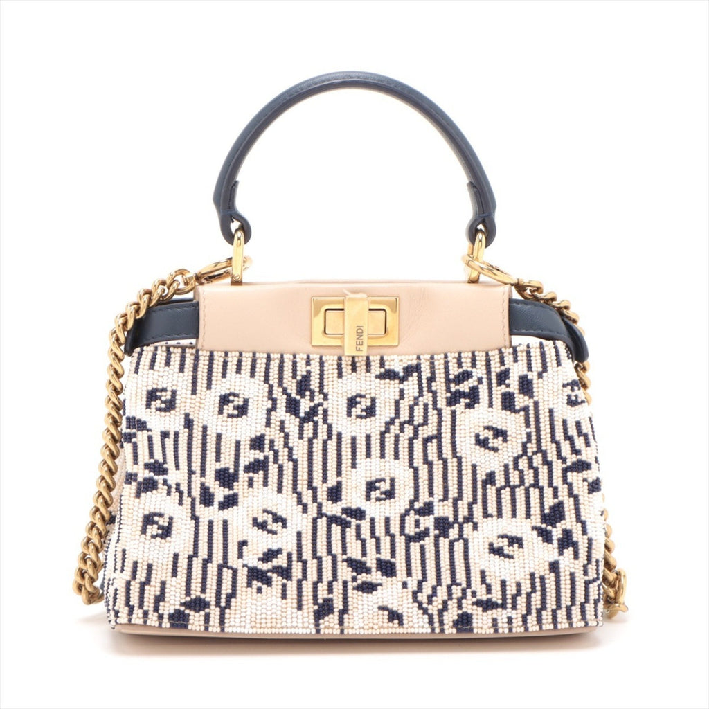 Fendi  Leather Handbag Tote Bag ()