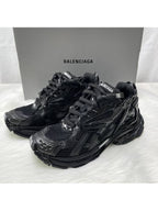 Balenciaga Runner Low Top Sneakers Black