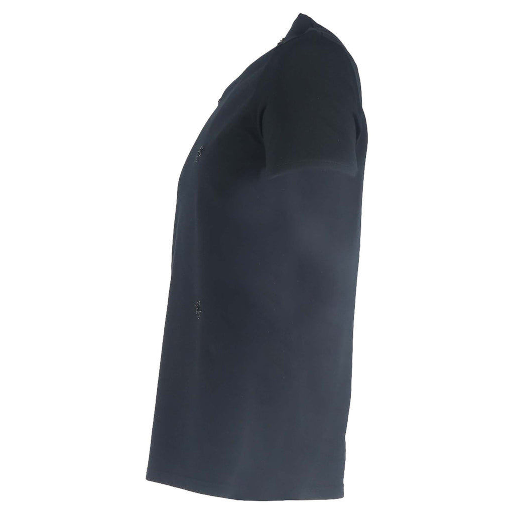Dior Bee Printed Crewneck T-Shirt in Black Cotton