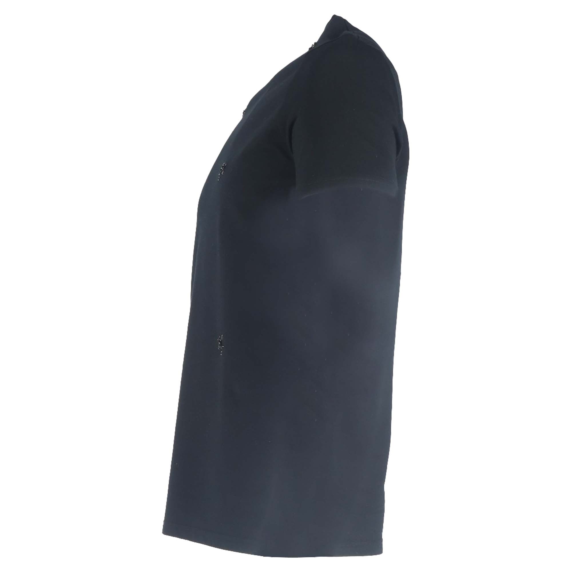 Dior Bee Printed Crewneck T-Shirt in Black Cotton