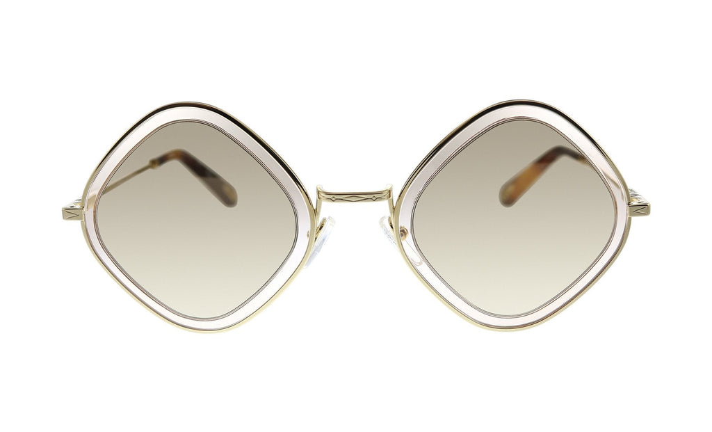 Chloe CE165S Gold Rectangle Sunglasses