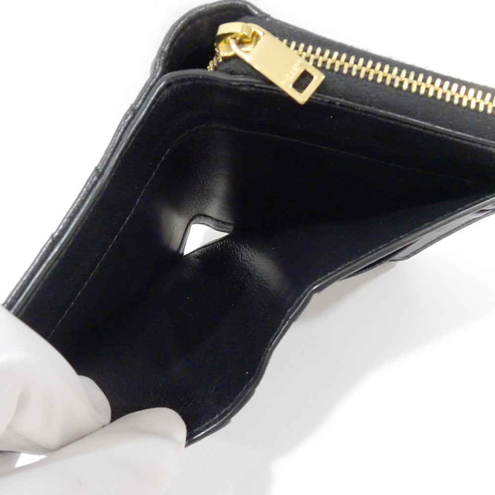 Saint Laurent Monogram Compact Zip-Around Wallet 668288 Double Fold Wallet Small Wallet