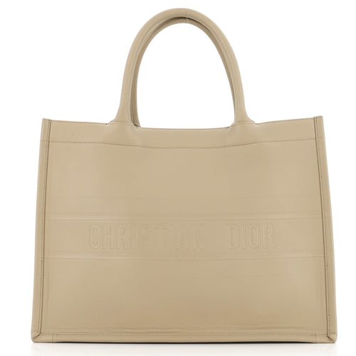 Dior Book Tote Embossed Leather Medium