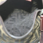 FENDI Zucca Canvas Pouch Black Brownbs10045