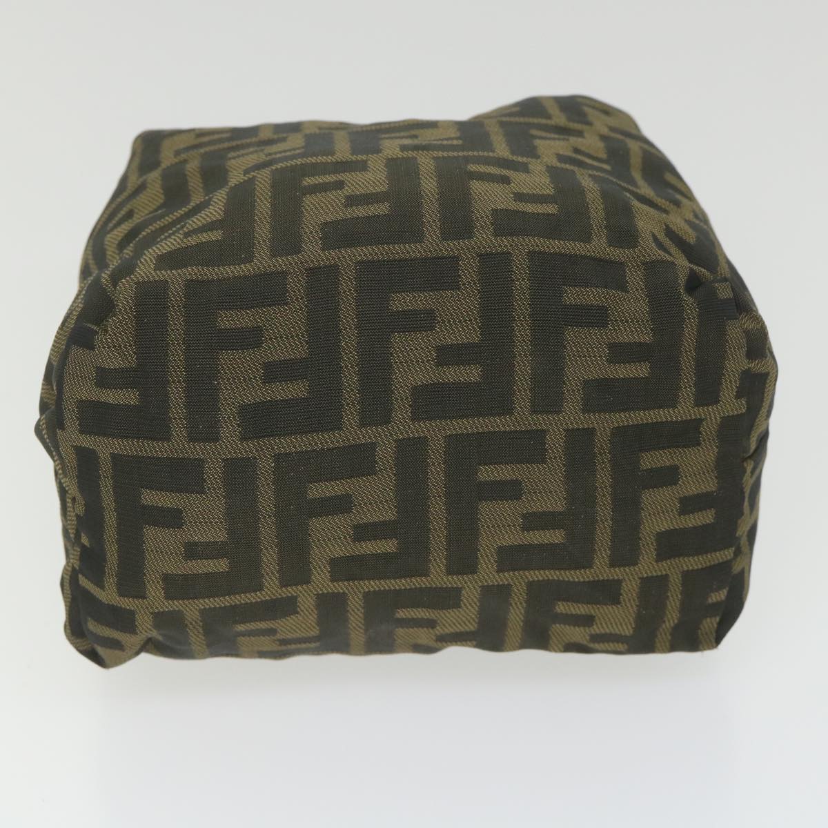 FENDI Zucca Canvas Pouch Black Brownbs10045