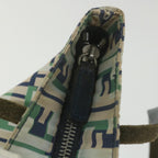 FENDI Zucca Canvas Tote Bag Greenbs10046