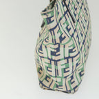 FENDI Zucca Canvas Tote Bag Greenbs10046