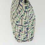 FENDI Zucca Canvas Tote Bag Greenbs10046