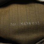 FENDI Zucca Canvas Mamma Baguette Shoulder Bag Black Brownbs10105