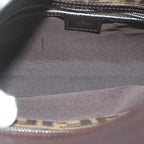 FENDI Zucca Canvas Mamma Baguette Shoulder Bag Brownbs10329