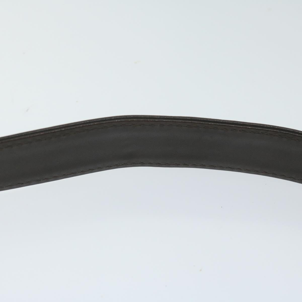 FENDI Zucca Canvas Mamma Baguette Shoulder Bag Brownbs10329