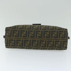FENDI Zucca Canvas Mamma Baguette Shoulder Bag Brownbs10329