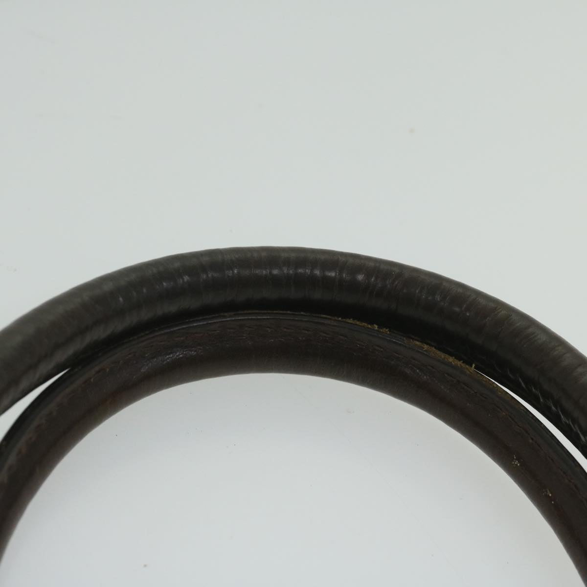 FENDI Zucca Canvas Hand Bag Black Brownbs10335