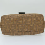 FENDI Mamma Baguette Shoulder Bag Leather Brownbs10413