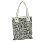 CELINE Tote Bag Canvas Navy  10436