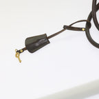 FENDI Zucca Canvas Hand Bag Black Brownbs10443