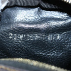 FENDI Zucca Canvas Pouch Black Brownbs10444