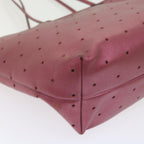 FENDI Tote Bag PVC Leather Pinkbs10480
