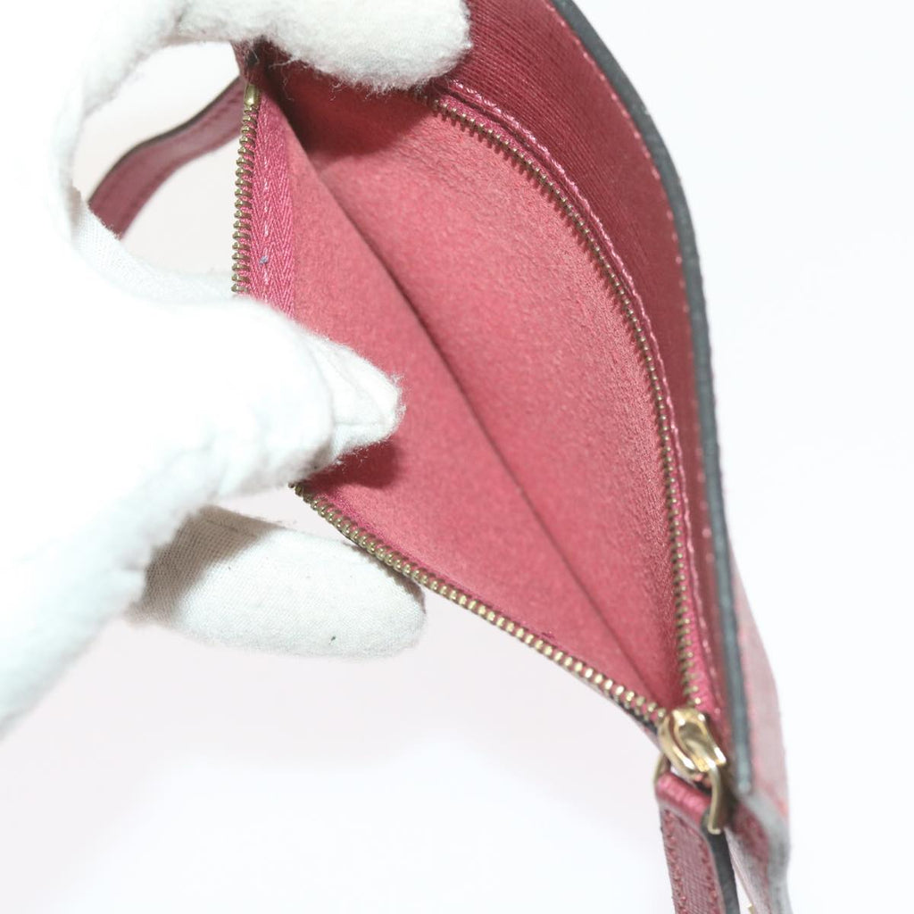 FENDI Tote Bag PVC Leather Pinkbs10480