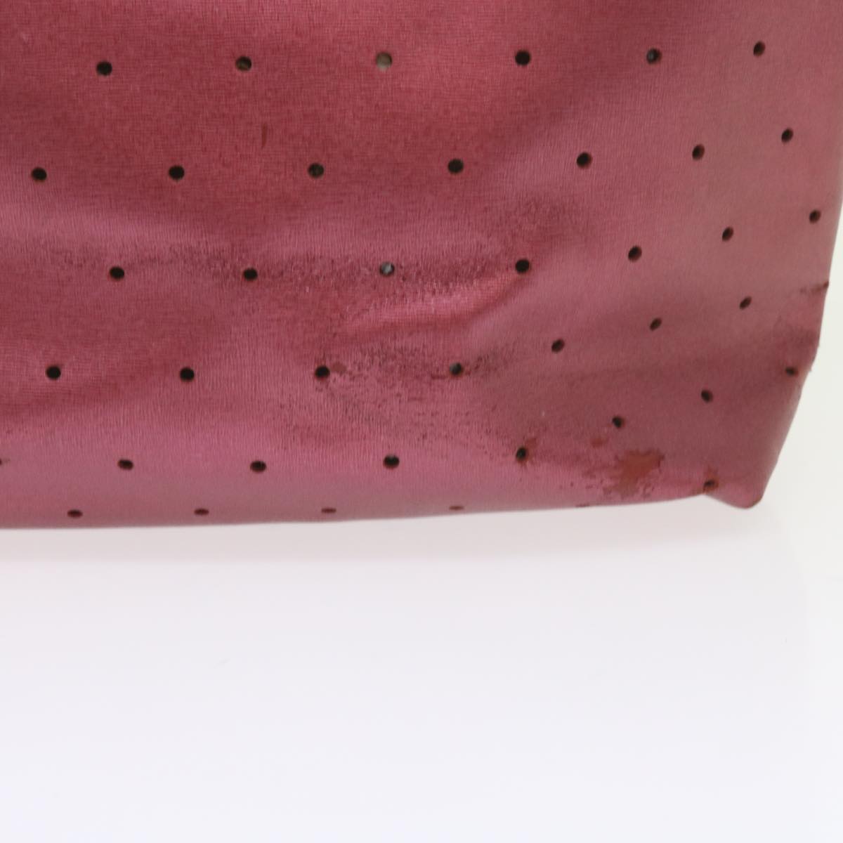FENDI Tote Bag PVC Leather Pinkbs10480
