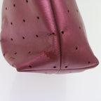 FENDI Tote Bag PVC Leather Pinkbs10480