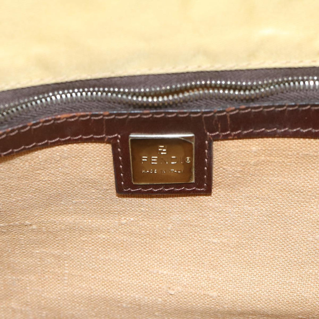 FENDI Tote Bag Nylon Beigebs10498