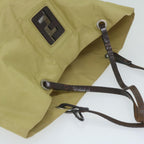 FENDI Tote Bag Nylon Beigebs10498