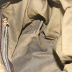 FENDI Zucca Canvas Hand Bag Black Brownbs10526