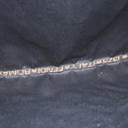 FENDI Zucca Canvas Shoulder Bag Black Brown 2119 26715 008bs10539