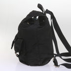 PRADA Backpack Nylon Black  bs10604