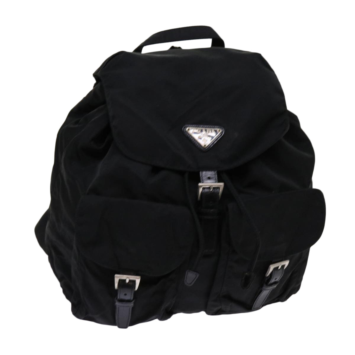 PRADA Backpack Nylon Black  bs10688