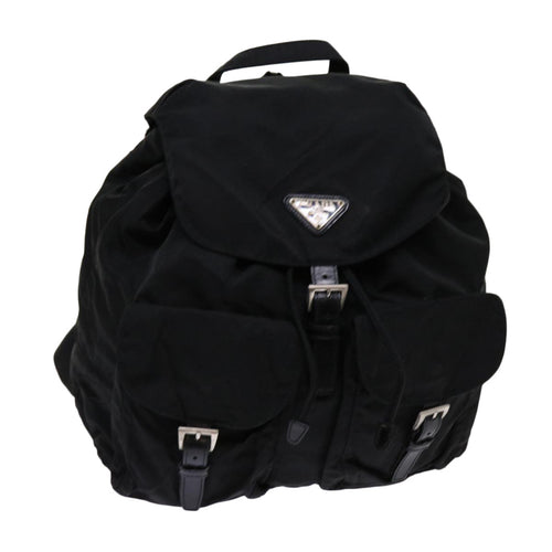 PRADA Backpack Nylon Black  bs10688