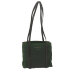 PRADA Shoulder Bag Nylon Green  bs10689