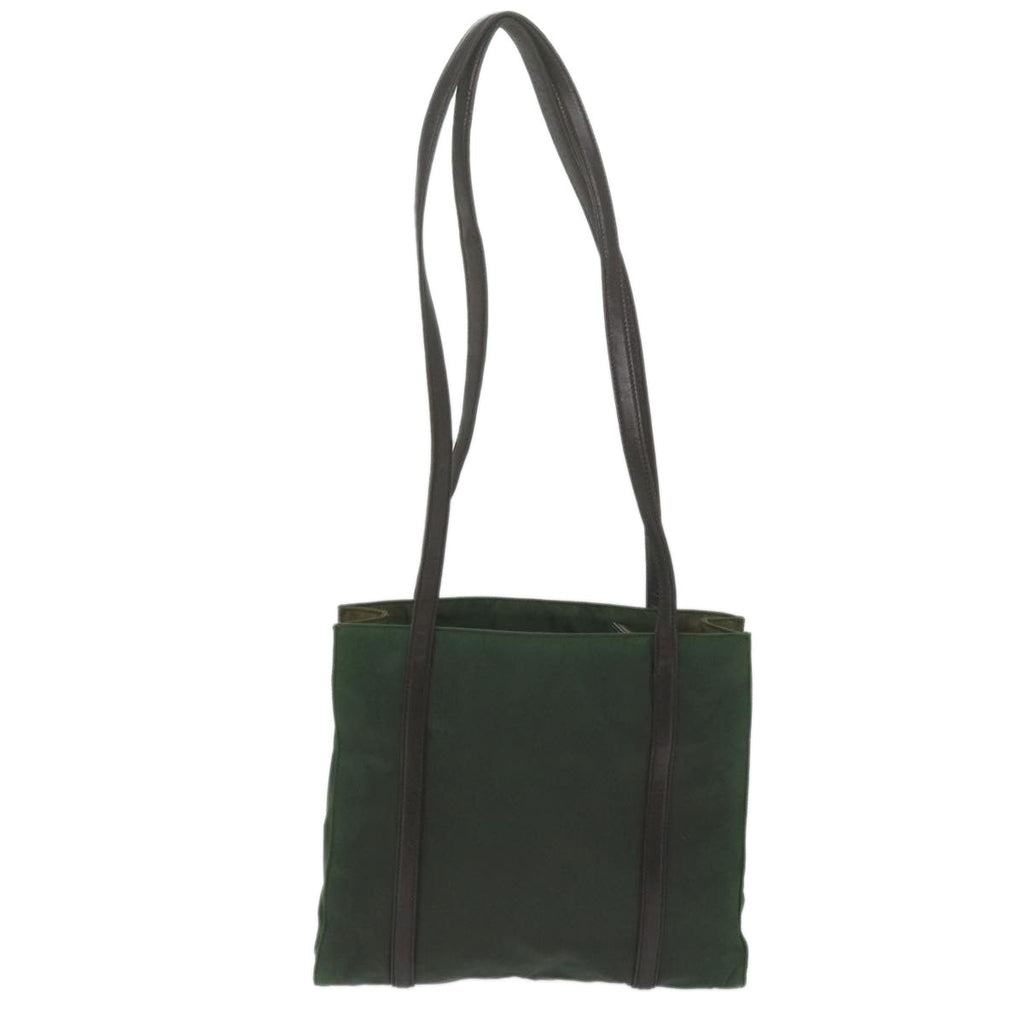 PRADA Shoulder Bag Nylon Green  bs10689